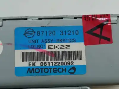 Second-hand car spare part electronic module for ssangyong actyon 200 xdi oem iam references 8712031210 97ra010058 97ra-010058