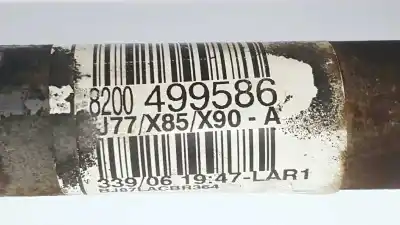 Second-hand car spare part front right transmission for renault clio iii style oem iam references 8200618111  7711497417