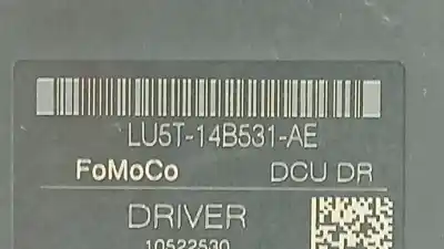 Second-hand car spare part central locking pump for ford fiesta (ce1) trend oem iam references 2528382 lu5t-14b531-af / lu5t14b531af lu5t-14b531-ae / lu5t14b531ae