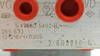Peça sobressalente para automóvel em segunda mão abs por renault captur limited referências oem iam 476605492r 2265106455 0265956285