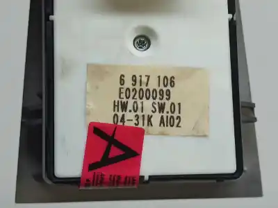 Second-hand car spare part left front power window switch for bmw serie 7 (e65/e66) 4.0 740d oem iam references 6917106  61316917106