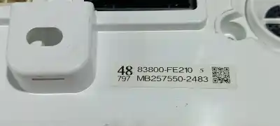 Peça sobressalente para automóvel em segunda mão quadrante por toyota corolla (e21) hybrid active referências oem iam 83800fe210 83800-fe210 mb2575502483