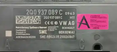 Автозапчастина б/у електронний модуль для skoda kamiq (nw4) active посилання на oem iam 2q0937089c  a3c0462630200