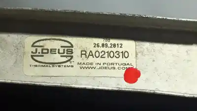 Second-hand car spare part water radiator for peugeot 206 berlina gti oem iam references ra0210310  