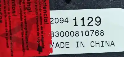 Автозапчастина б/у перерівний контроль для opel corsa e edition посилання на oem iam 20941129  
