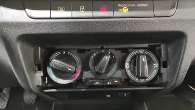 Second-hand car spare part heating / air conditioning control panel for skoda fabia active oem iam references 6v0820045c 6v0820045d9b9 6v0820045c9b9