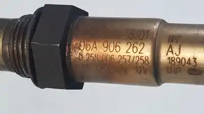 Second-hand car spare part lambda probe for skoda fabia (6y2/6y3) classic oem iam references 06a906262aj 0258006257 1k0998262q