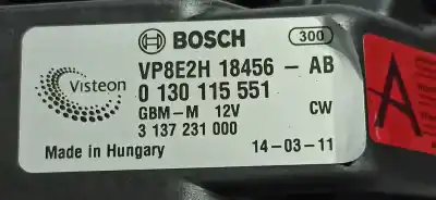Автозапчастина б/у тепловий двигун для ford fiesta (ccn) titanium посилання на oem iam vp8e2h18456ab 0130115551 vp8e2h-18456-ab