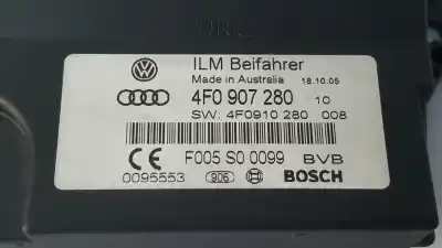 Second-hand car spare part electronic module for audi a6 berlina (4f2) 3.0 tdi quattro (165kw) oem iam references 4f0907280 4f0907280b f005s00099