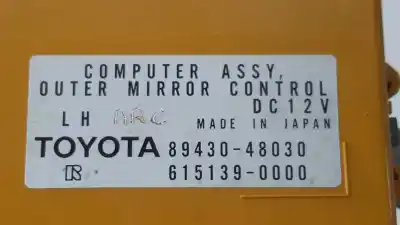 Автозапчасти б/у электронный модуль за lexus rx300 (mcu15) premium ссылки oem iam 8943048030  6151390000