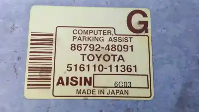 Pezzo di ricambio per auto di seconda mano modulo elettronico per lexus rx 400h riferimenti oem iam 8679248091  51611011361