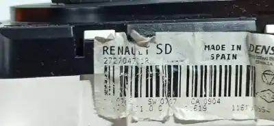 Peça sobressalente para automóvel em segunda mão comando de sofagem (chauffage / ar condicionado)  por renault captur intens referências oem iam 272704701r  