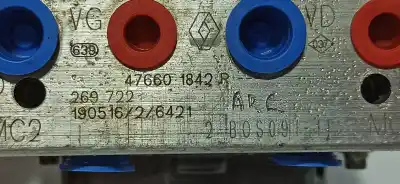 Pezzo di ricambio per auto di seconda mano abs per renault captur intens riferimenti oem iam 476601842r 0265956527 269722