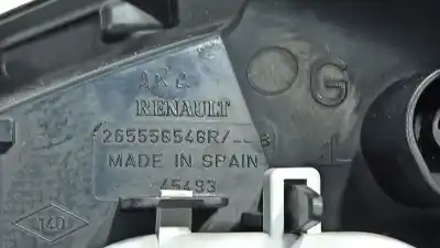 Second-hand car spare part left tailgate light for renault captur limited oem iam references 265558548r  265557367r