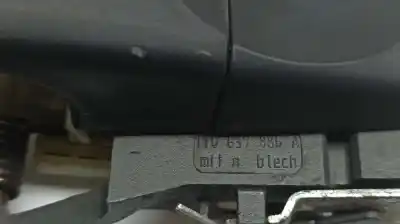 Автозапчастина б/у зовнішня ручка передня прав для volkswagen caddy ka/kb (2k) furg. посилання на oem iam 1t0837886a  1t0837886b