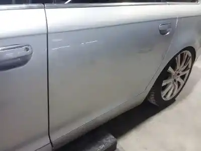 Автозапчастина б/у двері задні ліві для audi a6 avant (4f5) 3.0 tdi quattro посилання на oem iam 4f0833051g gris plata 5b / y7w 