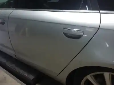 Автозапчастина б/у двері задні ліві для audi a6 avant (4f5) 3.0 tdi quattro посилання на oem iam 4f0833051g gris plata 5b / y7w 