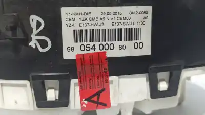 Peça sobressalente para automóvel em segunda mão quadrante por peugeot 208 access referências oem iam 9805400080  