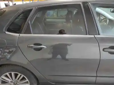 Pièce détachée automobile d'occasion porte arriere droite pour citroen c4 lim. 1.6 hdi fap références oem iam 9008x2 9012a2 ktp - pintura gris shark 