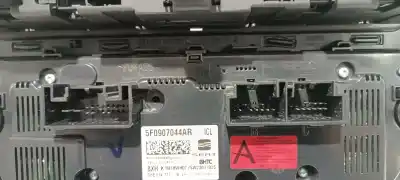Peça sobressalente para automóvel em segunda mão comando de sofagem (chauffage / ar condicionado) por seat ateca (kh7) fr referências oem iam 5f0907044ar 5f0907044aricl 575858060eicl