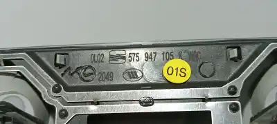 Second-hand car spare part interior light for seat ateca (kh7) fr oem iam references 575947105k  575947105kwrc