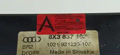Автозапчастина б/у регулятор переднього правого скла для audi a1 (8x) ambition посилання на oem iam 8x3837462  8x3837462a