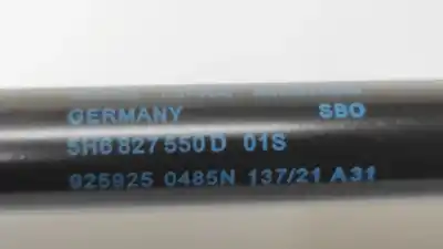 Second-hand car spare part tailgate gas strut for volkswagen golf viii lim. (cd1) golf oem iam references 5h6827550d  5h6827550h