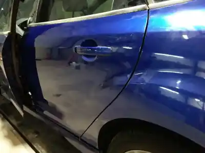 İkinci el araba yedek parçası arka sol kapi için ford focus st-line oem iam referansları 2172760 pbm51a24631bf / deep impact blue (metallic) azul pbm51-a24631-bf