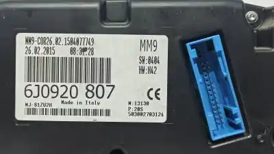 Автозапчастина б/у панель інструментів для seat ibiza (6j5) reference посилання на oem iam 6j0920807  5550027003
