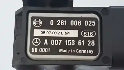 İkinci el araba yedek parçası basinç sensörü için mercedes clase m (w164) 280 / 300 cdi (164.120) oem iam referansları a0071536128  0281006025