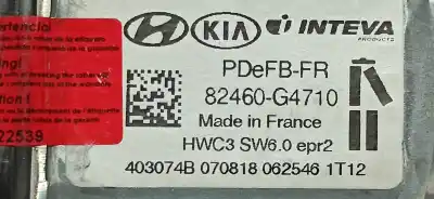 Автозапчастина б/у двигатель переднього правого скла для hyundai i30 fastback klass посилання на oem iam 82460g4710 430106f0 82460-g4710