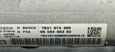 Second-hand car spare part steering rack for citroen jumpy fugón club m oem iam references 9806468380  7831974268