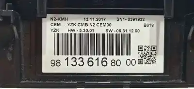 Peça sobressalente para automóvel em segunda mão quadrante por citroen c3 feel referências oem iam 9813361680 9837553280 9813361680