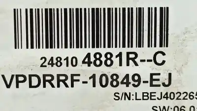 Second-hand car spare part dashboard for renault captur limited oem iam references 248104881r vpdrrf10849ej 248107131r