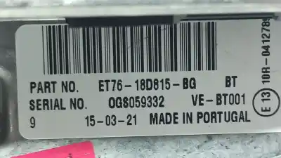 Peça sobressalente para automóvel em segunda mão sistema de áudio / rádio cd por ford transit connect furgon 200 l1 ambiente referências oem iam 2603129 et76-18d815-bh / et7618d815bh et76-18d815-bg / et7618d815bg