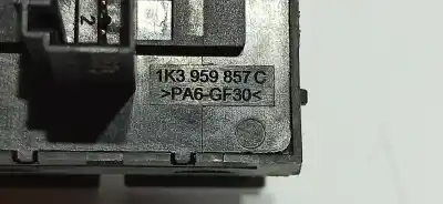 Second-hand car spare part left front power window switch for seat ibiza (6j5) reference tech oem iam references 1k3959857c  