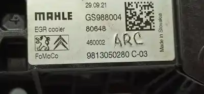 Second-hand car spare part egr cooler for peugeot 2008 (p1) active oem iam references 1679828380 460002 9813050280