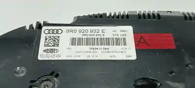 Second-hand car spare part dashboard for audi q5 (8r) 2.0 tdi clean diesel / ultra (110kw) oem iam references 8r0920932e  503002425434