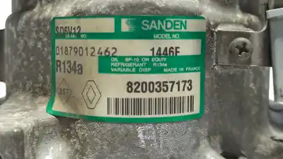 Second-hand car spare part air conditioning compressor for renault modus pack authentique oem iam references 8200357173  8200819568