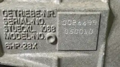 Second-hand car spare part gearbox for bmw x5 (e70) 3.0d oem iam references 24007581582 24007572494 / ga6hp26z ga6hp26z-w2e / ga6hp26zw2e