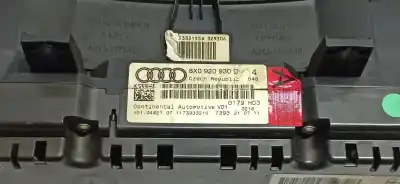 Recambio de automóvil de segunda mano de cuadro instrumentos para audi a1 (8x) ambition referencias oem iam 8x0920930d a2c53331519 a2c53325382