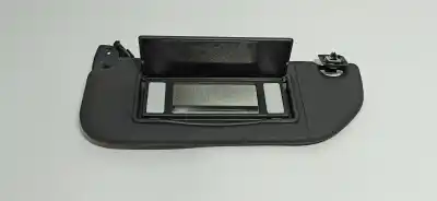 Second-hand car spare part left sunshade for citroen ds3 sport oem iam references 16121827zd  8163hx