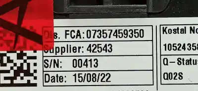 Second-hand car spare part multifunction switch for fiat 500 e new 500 icon hb oem iam references 735745935  735783014