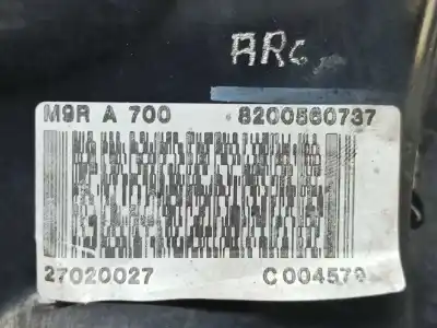 Second-hand car spare part distribution cover for renault trafic combi (ab 4.01) generation expression combi corto oem iam references 8200560737 8200922001 8200382193