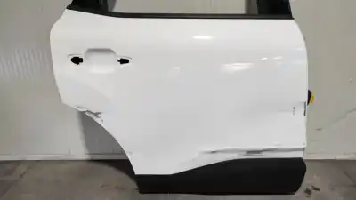 Recambio de automóvil de segunda mano de puerta trasera derecha para citroen c4 iii (c41) e-c4 referencias oem iam 9834272980 98306591xt / ewp - pintura blanco banquise 9830640680