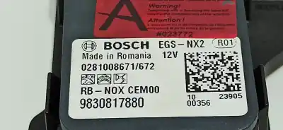 Peça sobressalente para automóvel em segunda mão sonda lambda por peugeot 2008 (p1) active referências oem iam 9830817880 1259018137 0281008671