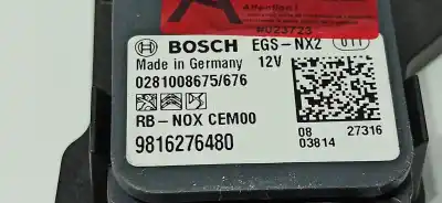 Peça sobressalente para automóvel em segunda mão sonda lambda por peugeot 2008 (p1) active referências oem iam 9816276480  0281008675