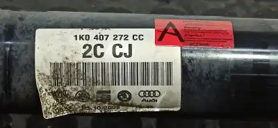 Автозапчастина б/у передня права трансмісія для skoda octavia berlina (1z3) elegance посилання на oem iam 1k0407272cc 1k0407452dx / 5q0407272ff 5q0407272ff
