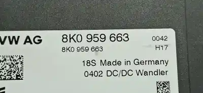 Second-hand car spare part electronic module for audi a4 berlina (b8) basis oem iam references 8k0959663  