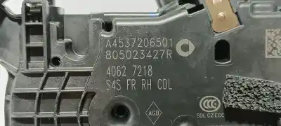 Pezzo di ricambio per auto di seconda mano serratura porta anteriore destra per smart forfour electric drive (453.091) riferimenti oem iam a4537206501 40627218 805023427r